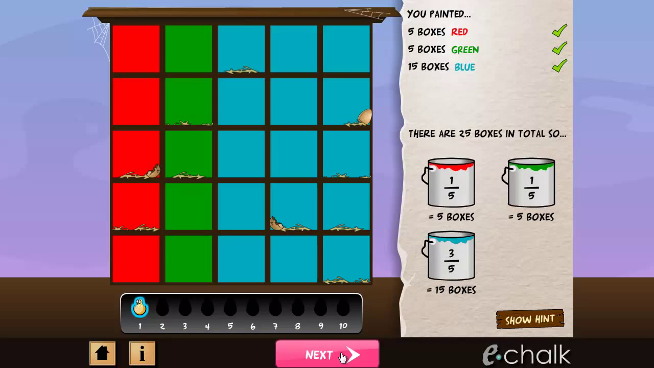Chicken Coop Fractions for Android