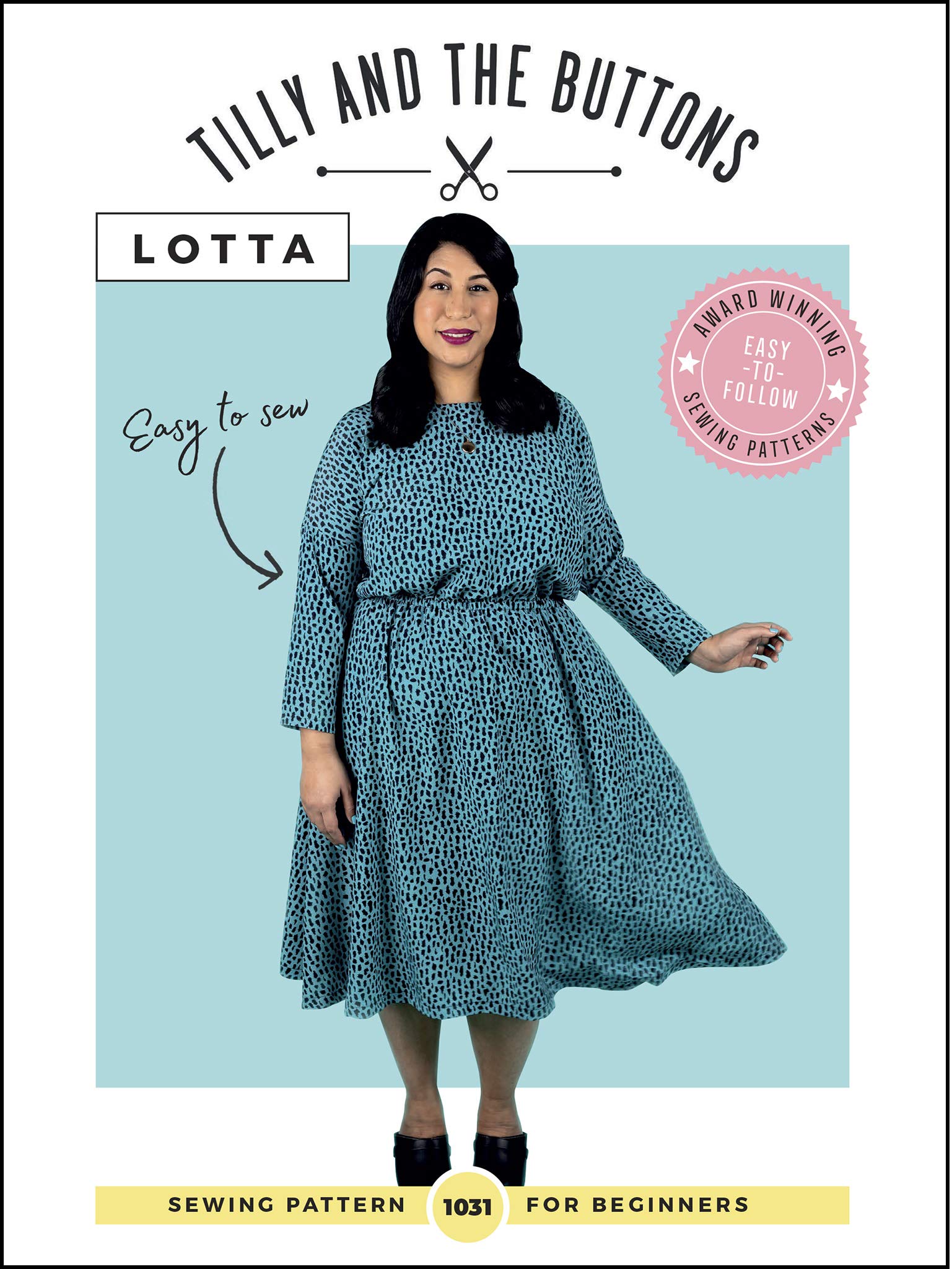Tilly and the Buttons Lotta Dress Sewing Pattern UK 6-24