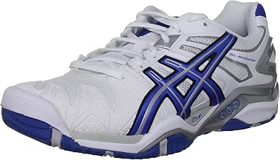 Amazon.com: Asics Gel-Resolution 5 – Zapatillas de tenis, Blanco, 14 D(M)  US: Shoes