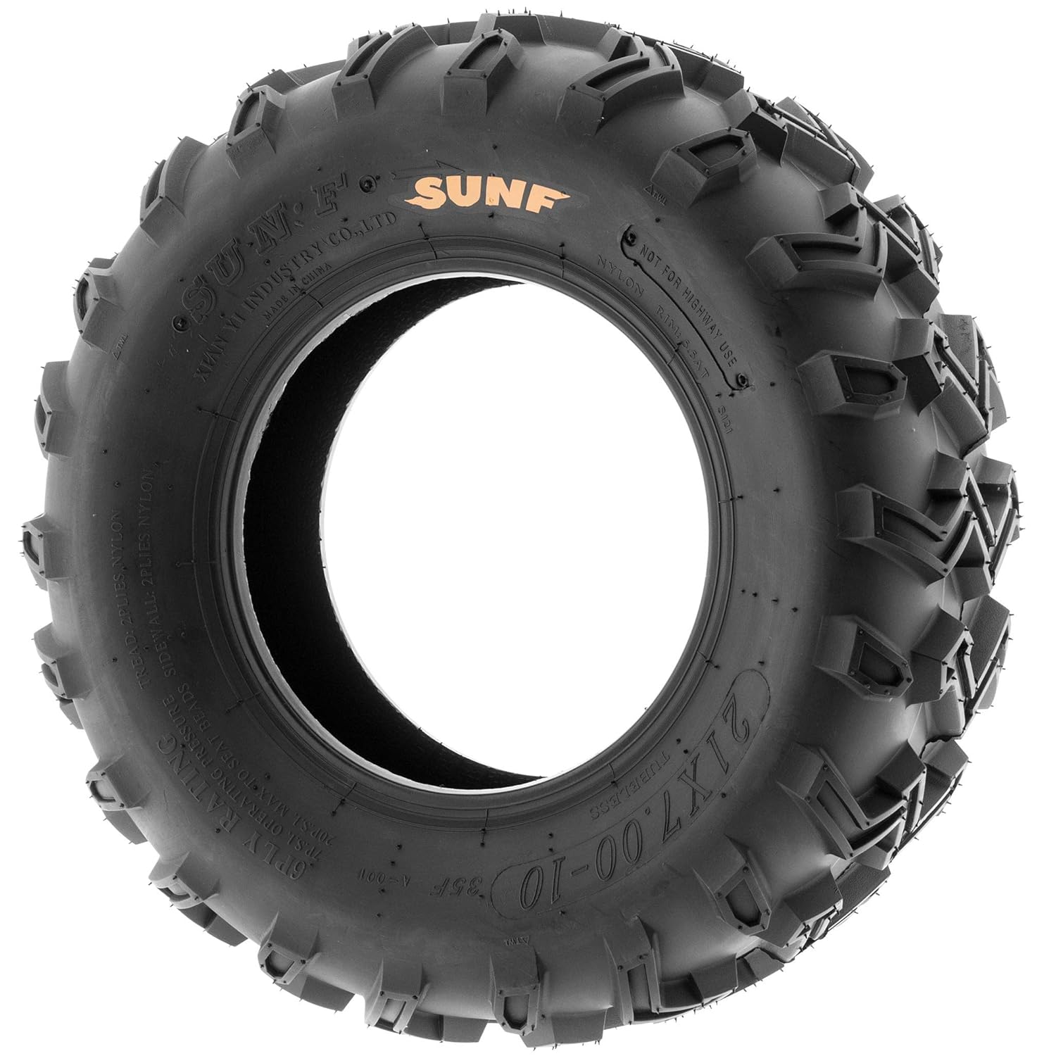 Automotive Set Pair of 2 SunF 24x1110 OffRoad ATV UTV Tires 6 Ply