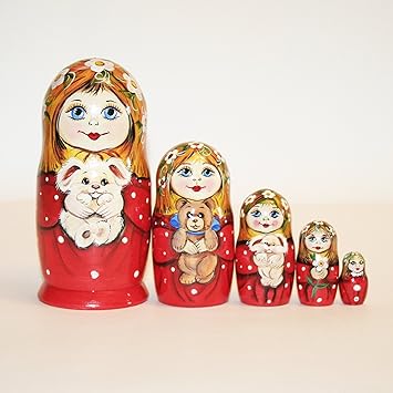 bunny nesting dolls
