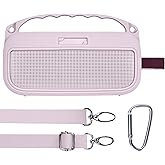 Lebakort 2nd Gen Silicone Cover Compatible with Bose SoundLink Flex 2nd Gen/SoundLink Flex Portable Speaker (Petal Pink Cover)