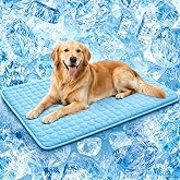 SOMOYA Dog Cooling Mat,Upgraded Arc-Chill Non-Slip Cool Pad | Cooling Mat for Dogs Q-Max 0.4 Breathable Washable,Foldable,Suit for Indoor Outdoor Summer Use for Cats Dogs