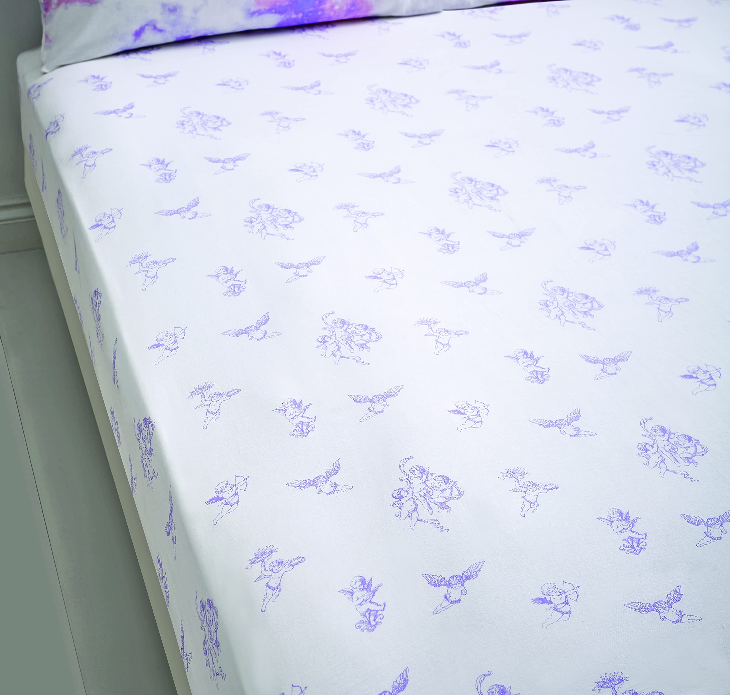 Sassy B Not Your Cherub Double Fitted Sheet