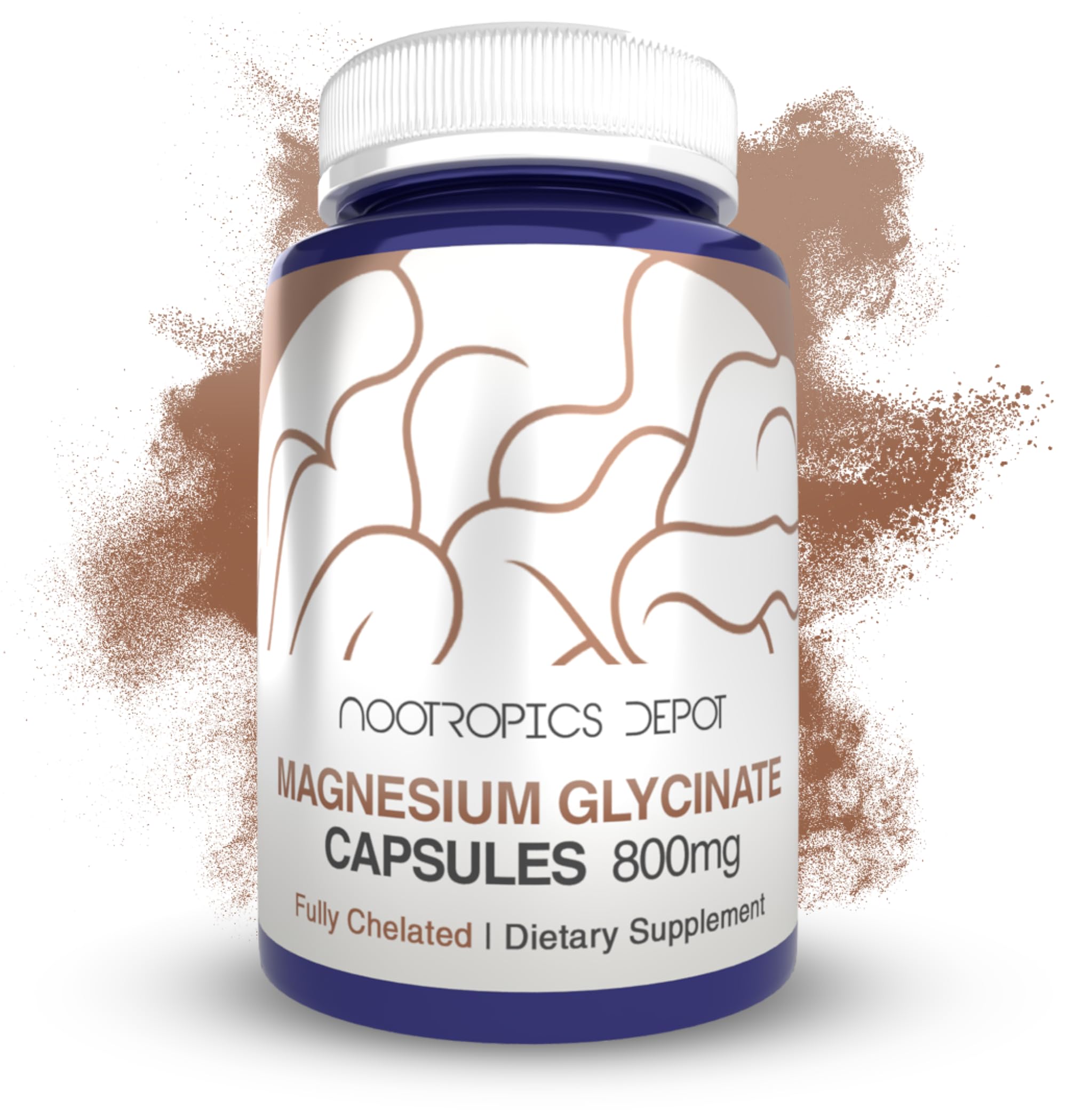 Magnesium Glycinate Capsules 800 mg