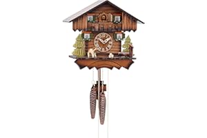 KAMMERER UHREN HEKAS Hekas Cuckoo Clock Black Forest House KA 1675