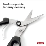 OXO Good Grips Poultry Shears - Stainless Steel, Easy Clean Design view 4