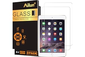 Ailun Screen Protector for iPad (9.7-Inch,2018/2017 Model,6th/5th Generation),iPad Air 1,iPad Air 2,iPad Pro 9.7-Inch 2016,Tempered Glass Film,Apple Pencil Compatible,Case Friendly