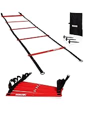 Echelles de Vitesse entraînement Sportif de Football de PP PVC Latex