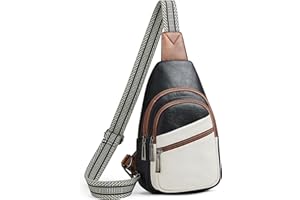 Mroede Crossbody Bags for Women Sling Bag for Women Fanny Packs Chest Bag for Women for Work Travel