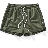 AIMPACT Mens Mesh Running Shorts 3 Inch Quick Dry Lightweight Gym Workout Athletic Shorts for Men with Pockets