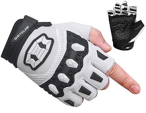 bmx fingerless gloves