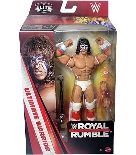 WWE フィギュアアルティメットウォーリアーフィギュア Amazon.com: WWE Elite Ultimate Warrior Exclusive Wrestlemania 12