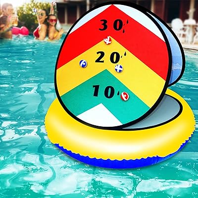 Inflatable Pool Ring Toss Game Set for Kids, Teens Kenya Ubuy