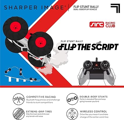 sharper image flip stunt rally not working