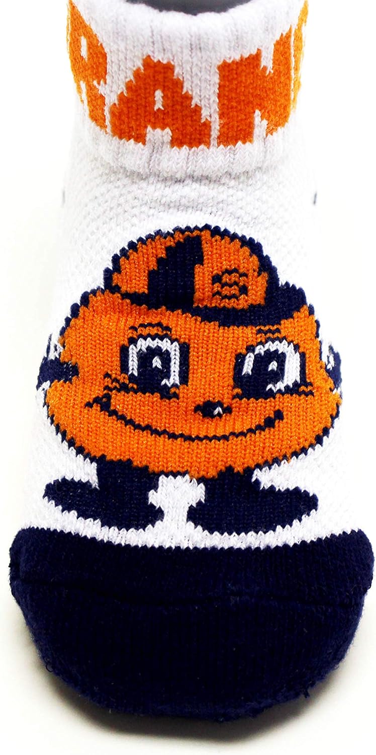 Donegal Bay NCAA Syracuse Orange Unisex Syracuse Baby Qtr Socksyracuse Baby Qtr Sock, Blue, BAX 12-24 Months: Clothing