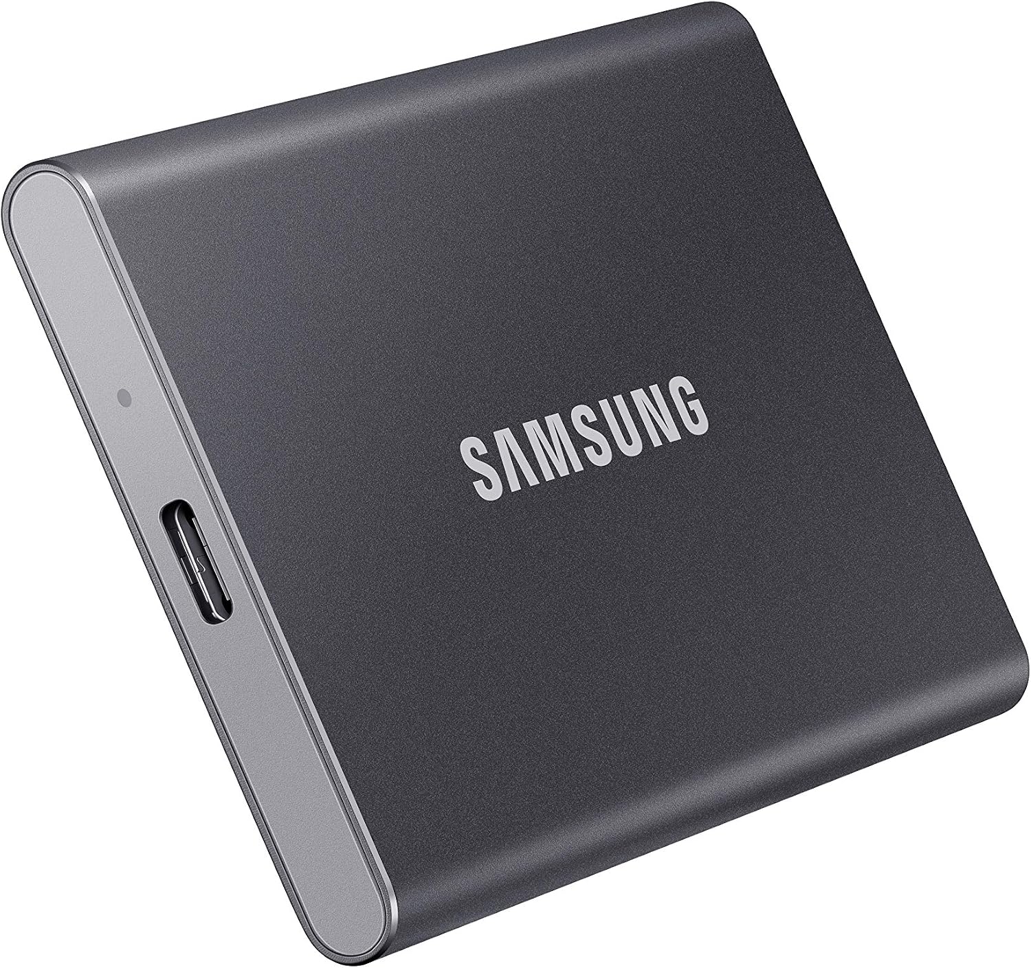 Samsung T7 Portable SSD - 1 TB - USB 3.2 Gen.2 External SSD Titanium Grey (MU-PC1T0T/WW), Gray - Image 3