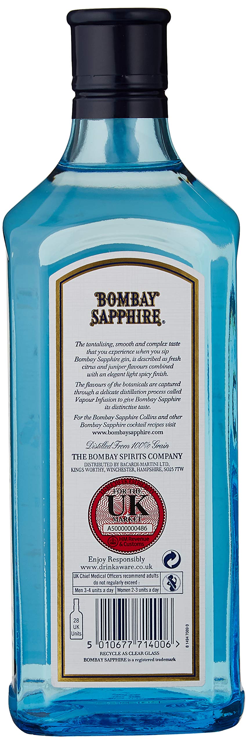 Bombay Sapphire Limited Edition Gin Gift Pack Buy Online in UAE