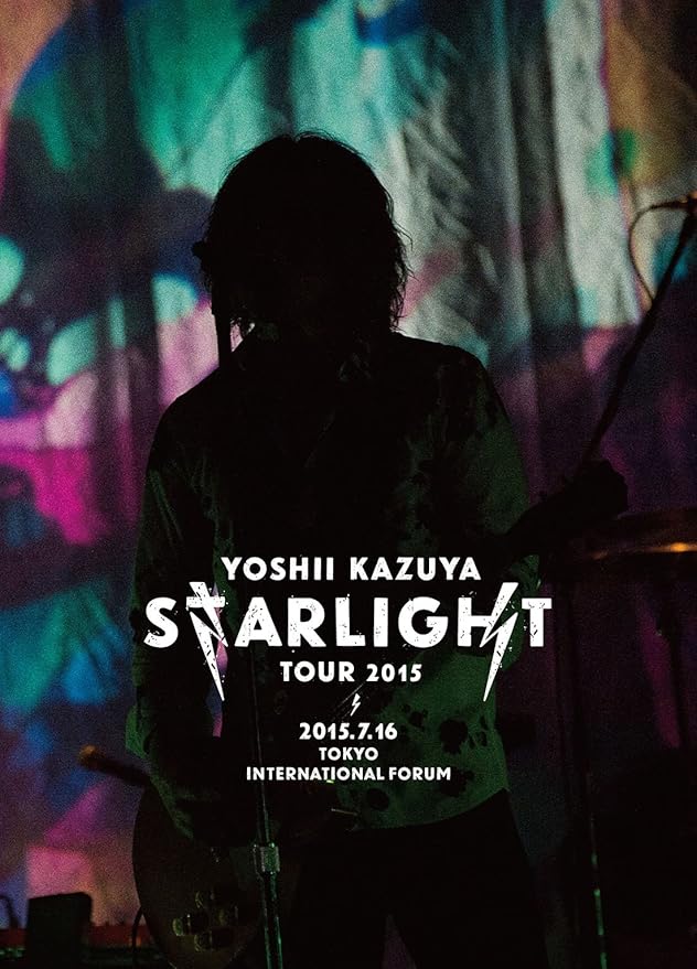 Yoshii Kazuya Starlight Tour 15 15 7 16 東京国際フォーラムホールa Blu Ray Dvd ブルーレイ 吉井和哉 Amazon Co Jp