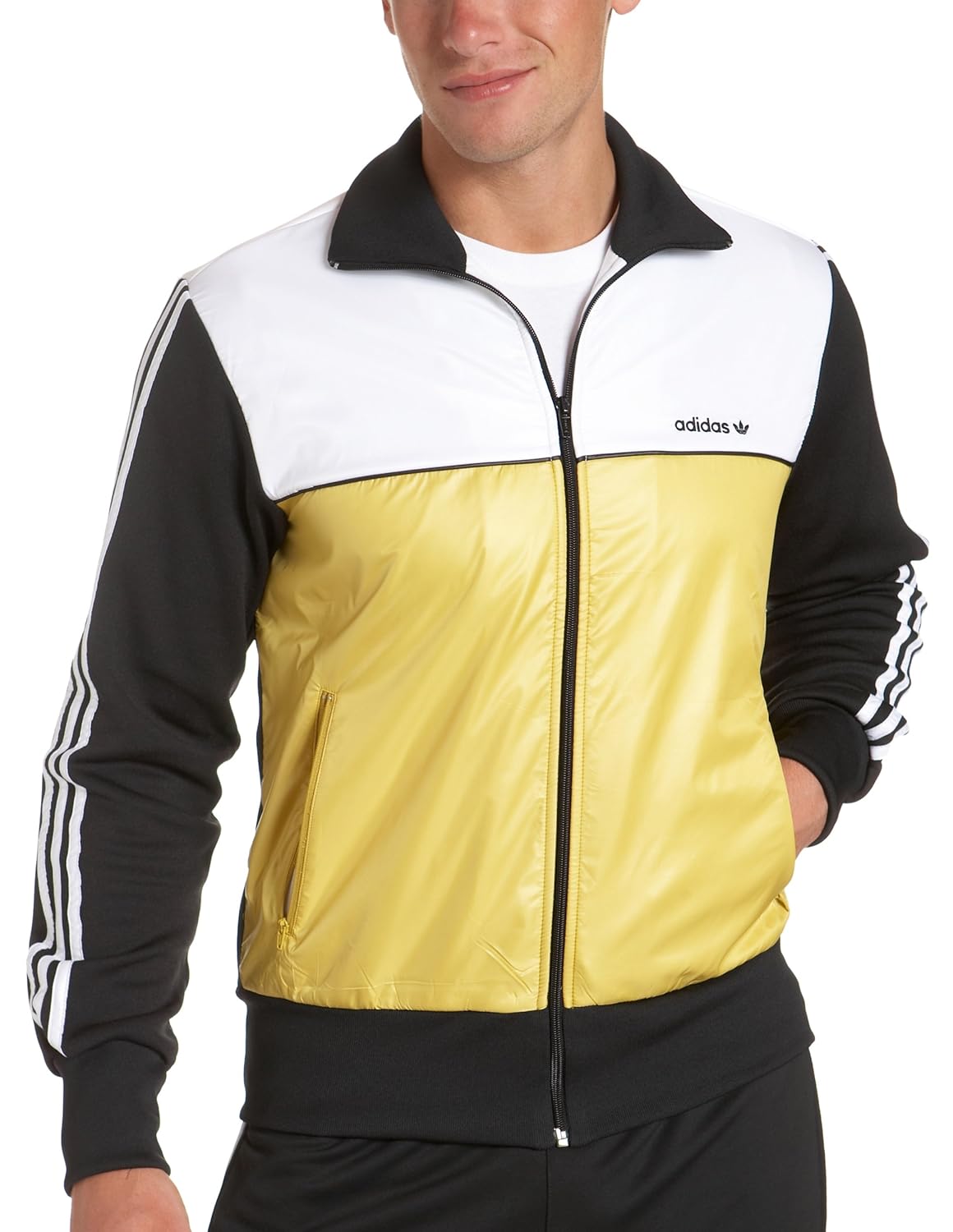 adidas block track top
