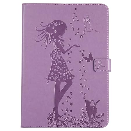 Cozy Hut Samsung Galaxy Tab A 9.7 Hülle,Samsung Galaxy Tab A 9.7 Hülle Case, Samsung Galaxy Tab A 9.7 Leder Tasche Design Kat