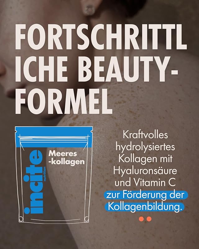 Meereskollagen, reines, hochwertiges hydrolysiertes Marine-Kollagen vom Typ 1 mit den Vitaminen C, E, B12, Kupfer, Zink und Jod, für Damen und Herren, 1200mg, 120 Stück (1er-Pack)