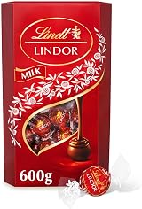 Lindt Lindor Milk Chocolate Truffles 600g Box Approx. 48 Balls
