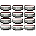 ERC-30 34 38 Ribbon Ink Cartridge Receipt Printer Black and Red, ERC30 Compatible with Epson Printer SNBC BTP-M280, BTP-M280A, BTP-M280B, BTP-M280D, BTP-M300, POS (12 Pack)