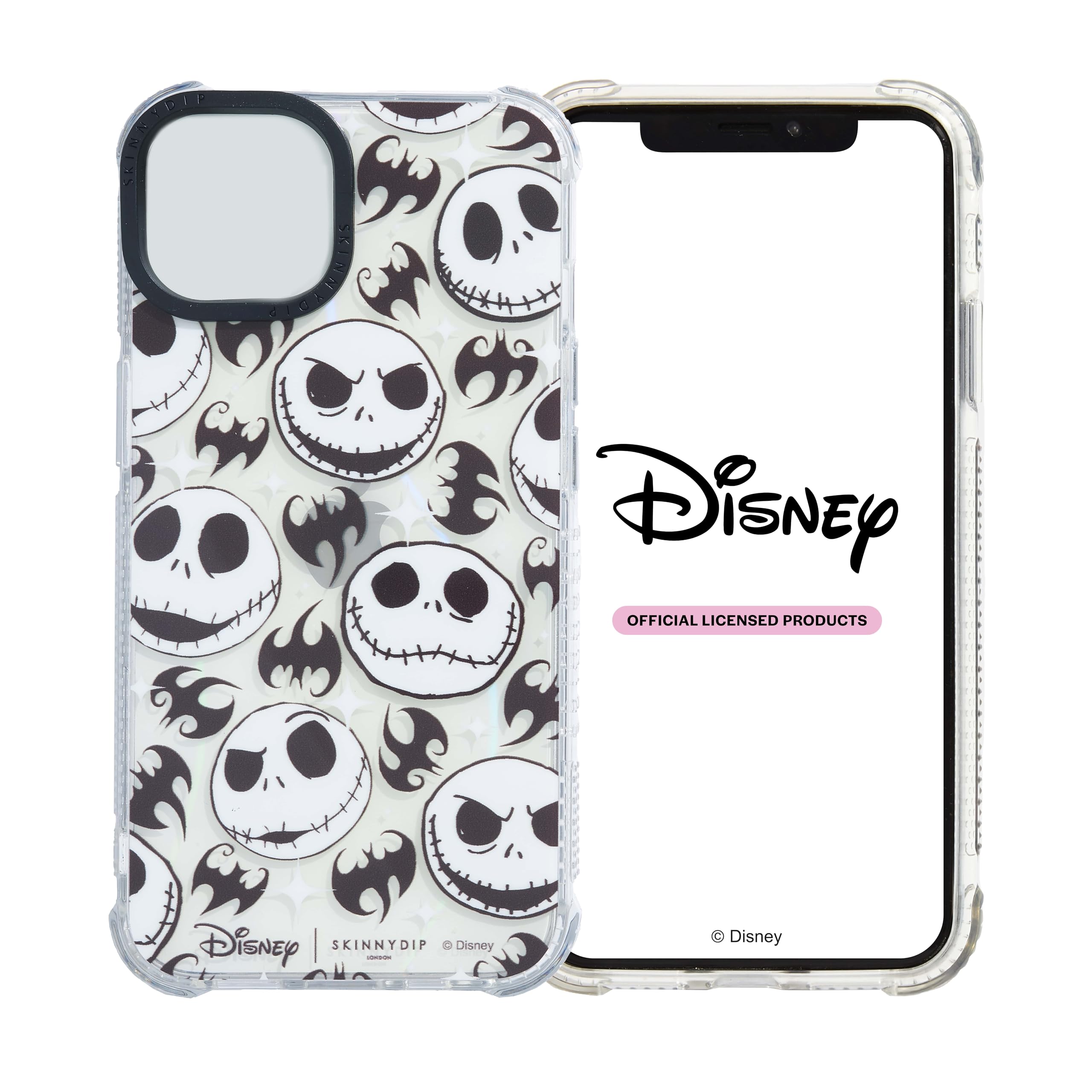 Skinnydip Nightmare Before Christmas Jack - Case for iPhone 16 Pro Max Cover Stylish & Shockproof Cartoon Cover, Slim & Lightweight, Cute Protective Case Gift for Girls Compatible with iPhone