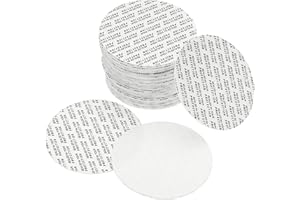 PATIKIL 67mm/2.64" Foam Lid Liner, 100 Pack PS Foam Resistant Tamper Pressure Sensitive Seal for Bottle Cap Liners Seals