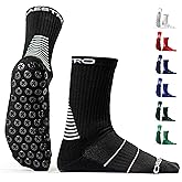 Maestro Soccer Grip Socks for Men and Women with Non-Slip Pads - Anti-Slip Socks Ideal for Football, Basketball, Sports