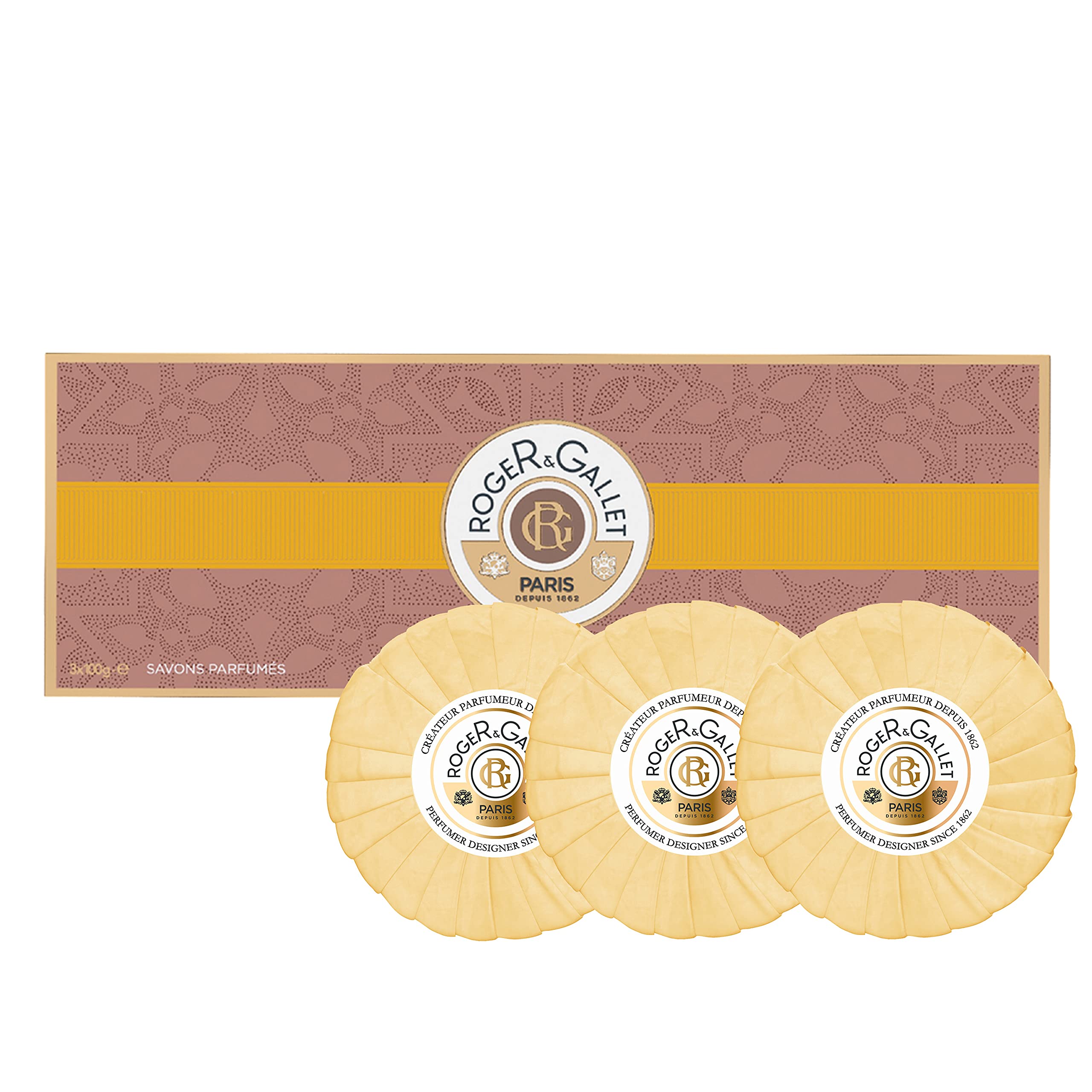 Roger & Gallet Bois d'Orange Soap Set, 100 g (Pack of 3)