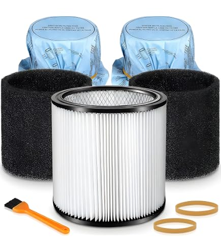 DEWALT Reusable Large Wet/Dry HEPA Shop Vacuum Cartridge Filter in the
