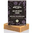 Chagrin Valley Soap & Salve Ayurvedic Organic Shampoo & Body Wash Soap Bar - Nurtures Dandruff & Dull Hair - Sulfate Free Shampoo - Sustainable, Vegan & Handmade – 5.6 oz Women & Mens Soap Bar