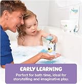 Toomies Shower & Scrub Bluey Bath Toy for Toddlers 18 Months+ view 6