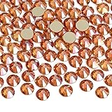 Jollin 144 Pieces Flatback Rhinestones Glue Fix