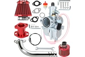 YOXUFA VM22 Carburetor 212cc Stage 1 Kit Replacement for Predator 212 224cc 196cc 6.5hp Engine Coleman BT200X CT200U CT200U-EX KT196 Baja Warrior MB200 GX160 Mini Bike Go Kart Parts