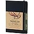 Pentalic 4" x 6" Pocket Sketchbook Traveler Journal, 160 Pages, Black