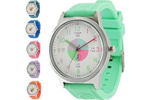 OWLCONIC Kids Watch - Analog Watches for Kids - Girls & Boys Watches Ages 7-10, Watches for Kids 8-12, Kids Analog Watch Telling Time Teaching Tool, Gift Watches for Girls and Boys