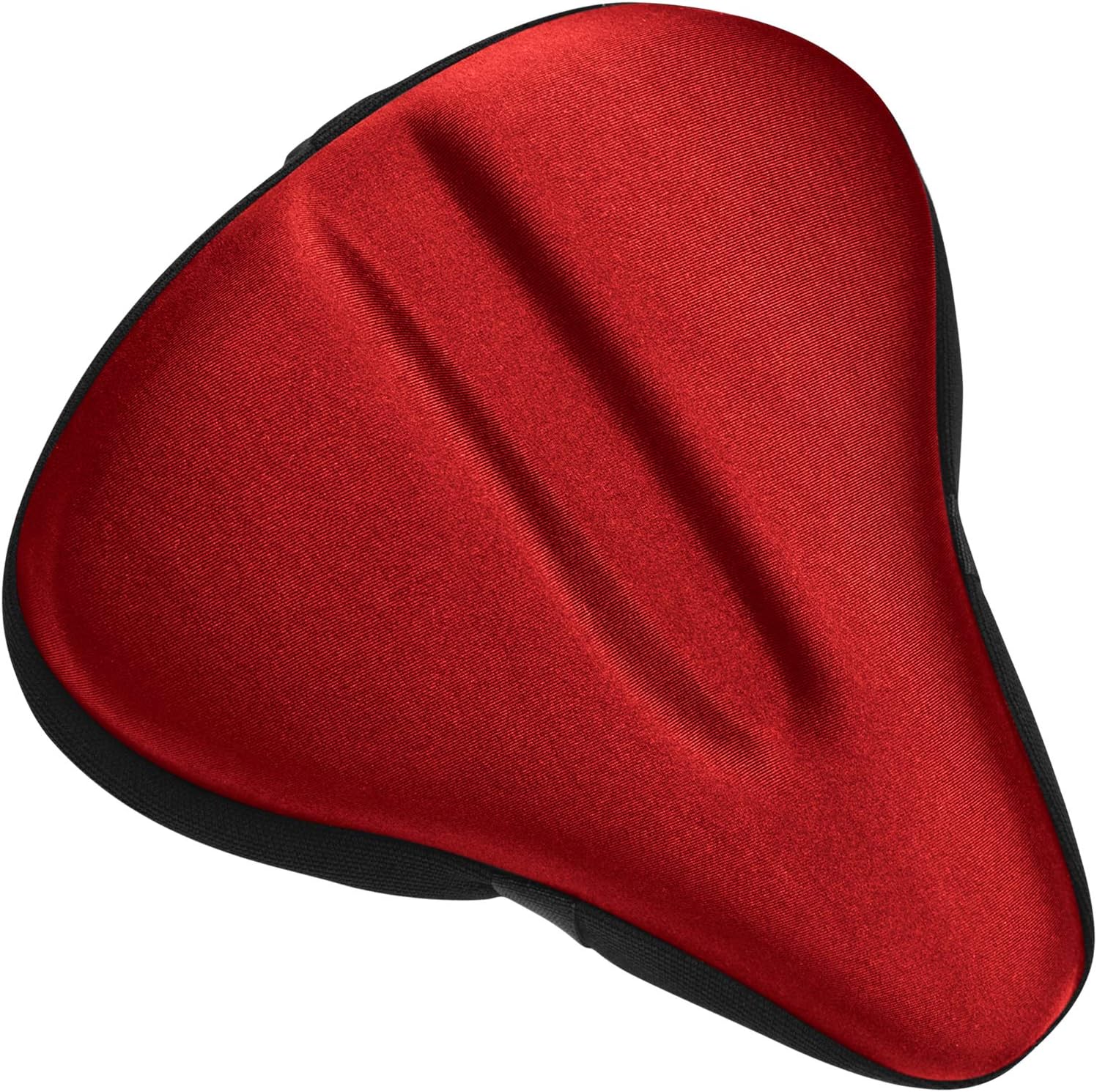 Bikeroo Large Exercise Bike Gel Seat Cushion Most Comfortable Bicycle Saddle Cover for Women and Men Fits Cruiser and Stationary Bikes, Indoor Cycling, Spinning