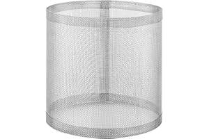 IFERLA Lantern Globe Replacement for Stansport/Coleman Fueled Camping Lantern Replacement Part Glass Globe, Wire Mesh Lantern Globe Fit Stansport Model #170, Coleman 288/5154, 4.38" L x 4.38" W (167-100)