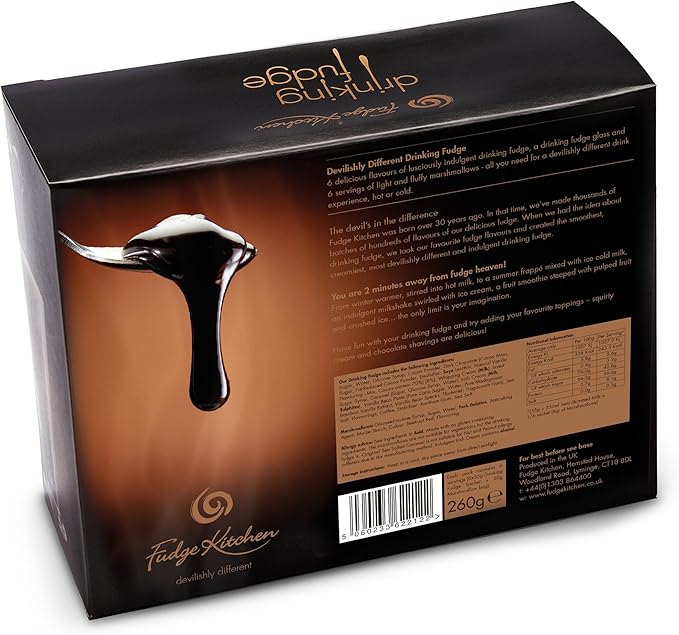 Fudge Kitchen Drinking Fudge Gift Set 260g Amazon Co Uk Grocery
