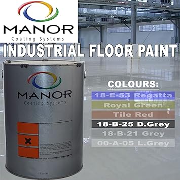 Manor Coatings Dark Grey 18 B 25 Merlin 5 Litre Professional