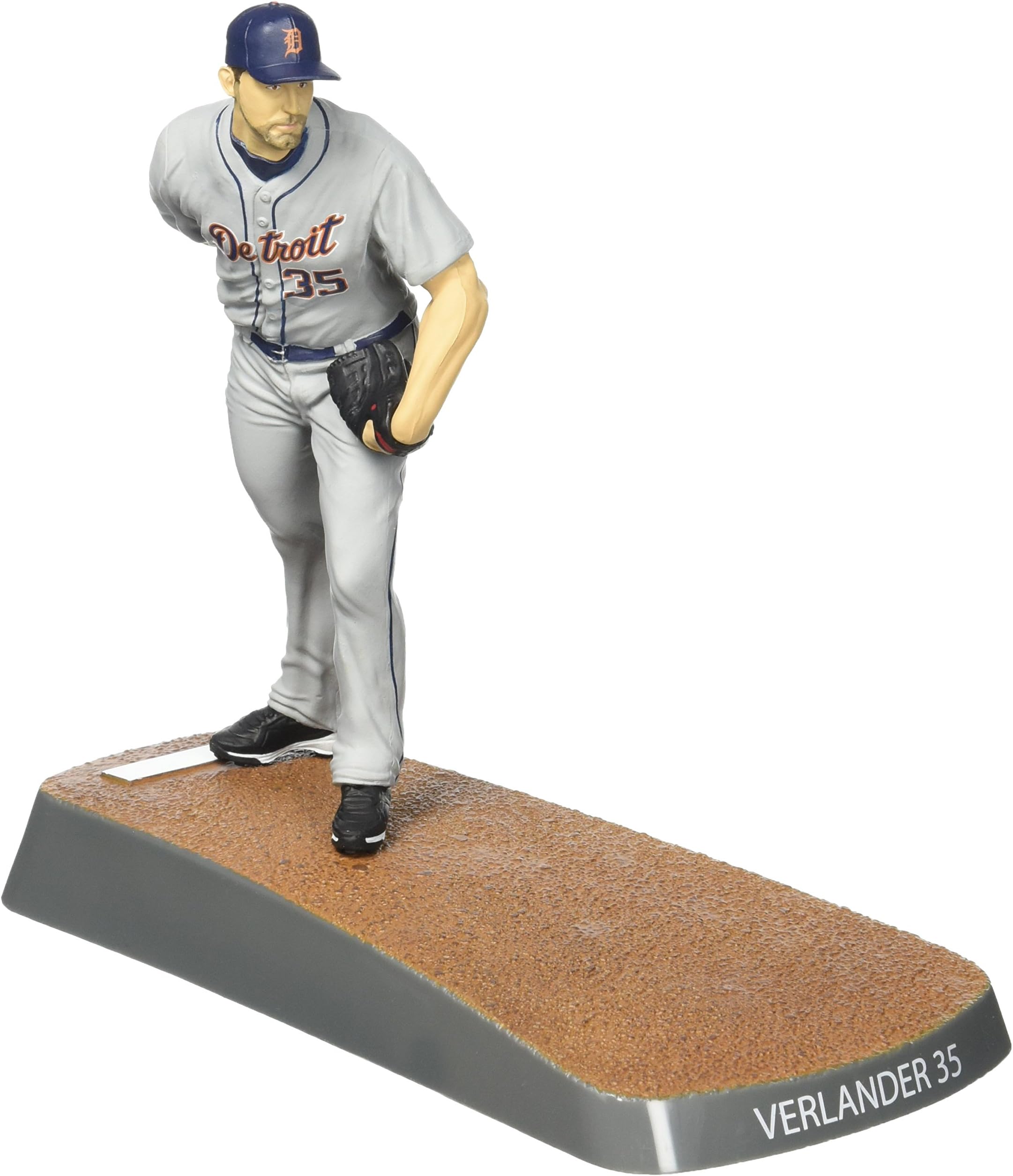 Imports Dragon Baseball Figures Justin Verlander Detroit Tigers Baseball Figure, 6"