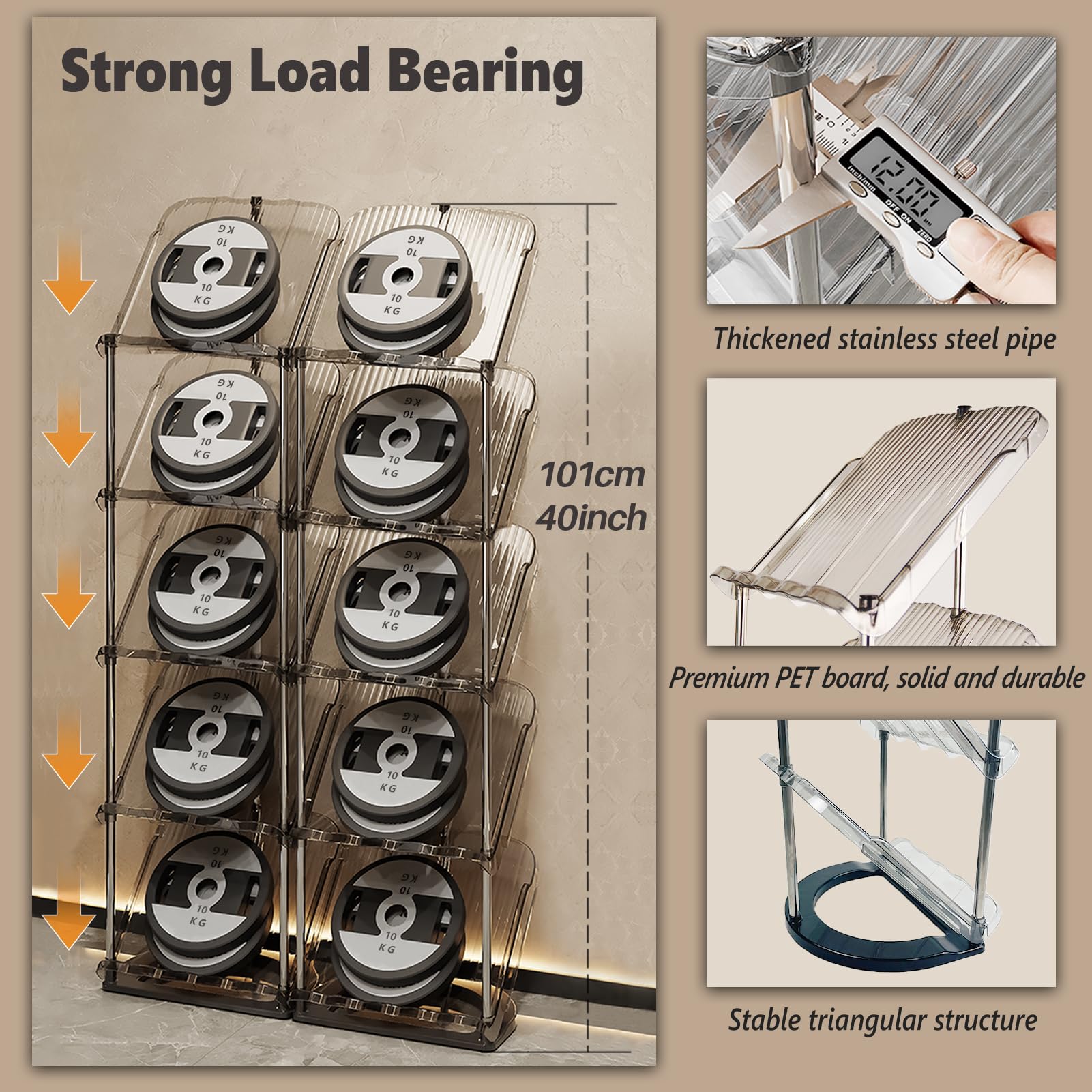 Patinao 2 Stück Schuhregal Schmal mit 5 Ebenen, Platzsparend Schräg Schuhablage, Schuhschrank Schuhaufbewahrung Shoe Rack Schuhbank Schuhe Schrank Schuh Regal Organizer Schuhständer Schuhorganizer 9