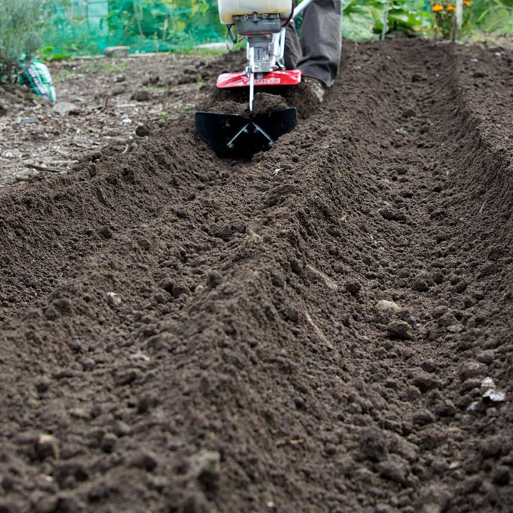 Mantis 3333 Power Tiller Plow Attachment for Gardening : Mantis Tiller Accessories : Garden & Outdoor