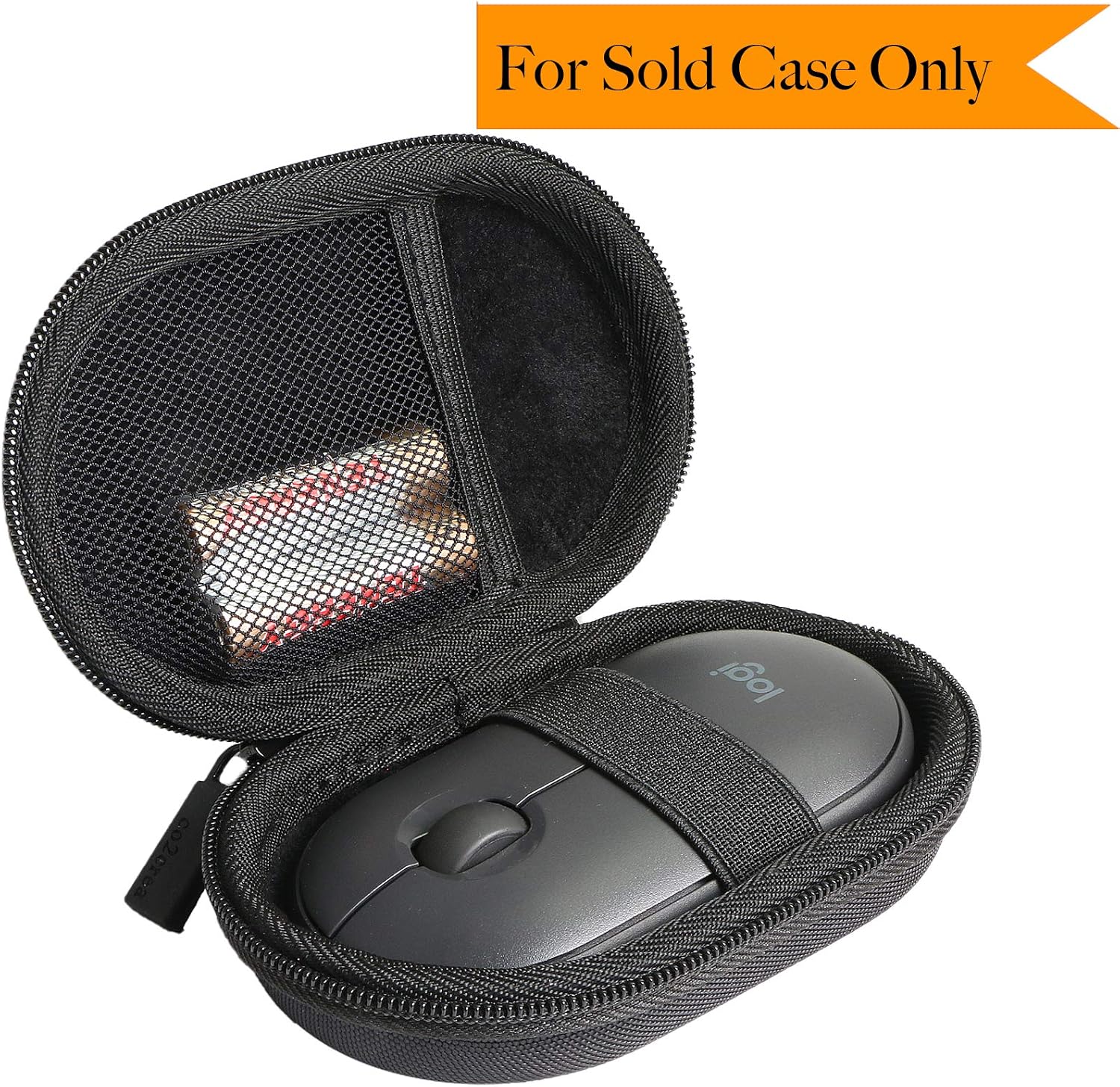 co2CREA Hard Travel Storage Case for Logitech POP/Pebble Mouse 2 M350s /M350 Slim Bluetooth Wireless Mouse (Case Only,Excluding Mouse) - Image 3