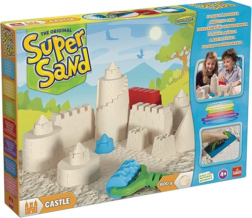 Jeu De Construction Sable A Modeler Sandy Castle Loisir Creatif 600 G 10 Moules Chateaux De Sable Kits De Loisirs Creatifs Youngunsofarizona Sable