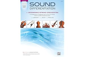 Sound Differentiation for Beginning String Orchestra: Violin Book: 15 Arrangements of Traditional Tunes on the D & A Strings, Perfect for ... (Sound Innovations for String Orchestra)