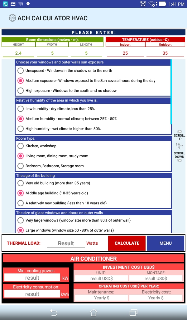 Air Conditioner Home Power Cost Calculator Pricepulse